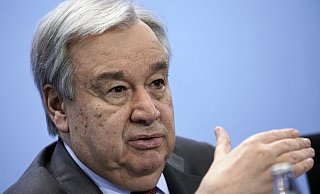 «Ich denke noch immer, dass es nicht passiert. Aber wenn es passiert, wäre es eine Katastrophe»: António Guterres. - Foto: Michael Kappeler/dpa/Archiv «Ich denke noch immer, dass es nicht passiert. Aber wenn es passiert, wäre es eine Katastrophe»: António Guterres. - Foto: Michael Kappeler/dpa/Archiv