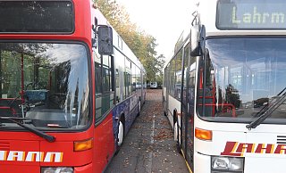 Der Linienbus (Symbolfoto) musste verkehrsbedingt stark abbremsen. - Ulf Hanke Der Linienbus (Symbolfoto) musste verkehrsbedingt stark abbremsen. - Ulf Hanke