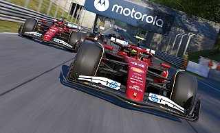 Sympathieträger aus Bella Italia: Ferrari ist bei "F1 25" erstmals mit Lewis Hamilton sowie erneut mit Charles Leclerc unterwegs. - EA Sports Sympathieträger aus Bella Italia: Ferrari ist bei "F1 25" erstmals mit Lewis Hamilton sowie erneut mit Charles Leclerc unterwegs. - EA Sports