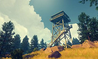 Ein einsamer Wachturm in den Shoshone Mountains: Schauplatz für das bewegende Abenteuer von Firewatch. - Campo Santo Ein einsamer Wachturm in den Shoshone Mountains: Schauplatz für das bewegende Abenteuer von Firewatch. - Campo Santo