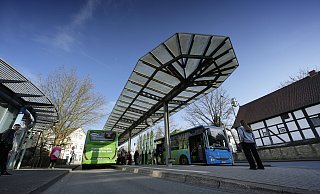 Der Stadtbusverkehr in und um Bünde wird neu organisiert. Dafür haben sich die Mitglieder des Verkehrsausschusses jetzt mehrheitlich auf eine Variante geeinigt. - Gerald Dunkel Der Stadtbusverkehr in und um Bünde wird neu organisiert. Dafür haben sich die Mitglieder des Verkehrsausschusses jetzt mehrheitlich auf eine Variante geeinigt. - Gerald Dunkel