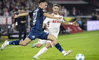 SCP-Akteur Aaron Zehnter (vorne) zieht es in die Bundesliga. Vielleicht ist er ja bald ein Teamkollege des Kölners Jan Thielmann (hinten). - IMAGO/Beautiful Sports SCP-Akteur Aaron Zehnter (vorne) zieht es in die Bundesliga. Vielleicht ist er ja bald ein Teamkollege des Kölners Jan Thielmann (hinten). - IMAGO/Beautiful Sports