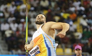 Julian Weber warf in Brüssel dicht an die 90 Meter heran. - Hussein Sayed/AP/dpa Julian Weber warf in Brüssel dicht an die 90 Meter heran. - Hussein Sayed/AP/dpa