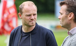 Sebastian Lange (links), Geschäftsführer-Sport, spricht im Interview über die Herausforderungen und Chancen des SC Paderborn 07 auf dem Transfermarkt. - Oliver Krato Sebastian Lange (links), Geschäftsführer-Sport, spricht im Interview über die Herausforderungen und Chancen des SC Paderborn 07 auf dem Transfermarkt. - Oliver Krato