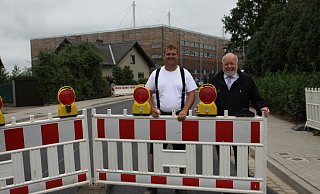 Michael Tödtmann (Schneider-Bau) und Rüdiger Meier. - Björn Kenter Michael Tödtmann (Schneider-Bau) und Rüdiger Meier. - Björn Kenter