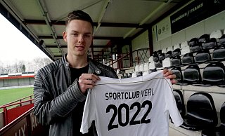 Der 26-jährige Robin Brüseke verlängert seinen auslaufenden Vertrag beim SV Verl. Heimat und Studium waren ihm dabei wichtiger als das große Geld. - Christian Geisler Der 26-jährige Robin Brüseke verlängert seinen auslaufenden Vertrag beim SV Verl. Heimat und Studium waren ihm dabei wichtiger als das große Geld. - Christian Geisler