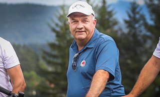 Dieses Foto zeigt Thomas Sagel als Gast beim SCP-Trainingslager in Villach im August 2020. - Sarah Jonek Dieses Foto zeigt Thomas Sagel als Gast beim SCP-Trainingslager in Villach im August 2020. - Sarah Jonek