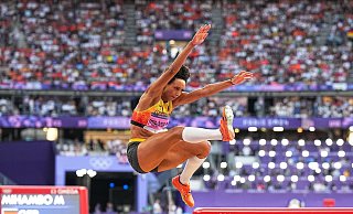 Weitspringerin Malaika Mihambo wird nicht beim Istaf in Berlin starten. - Michael Kappeler/dpa Weitspringerin Malaika Mihambo wird nicht beim Istaf in Berlin starten. - Michael Kappeler/dpa