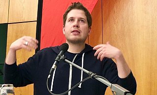 Kevin Kühnert kommt nach Hiddenhausen. - Alexander Jenniches Kevin Kühnert kommt nach Hiddenhausen. - Alexander Jenniches