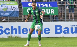 David Winke hatte mit seinem Hattrick einen großen Anteil am deutlichen Sieg des FC Gütersloh in Schüren. - sport/presse/foto Dünhölter David Winke hatte mit seinem Hattrick einen großen Anteil am deutlichen Sieg des FC Gütersloh in Schüren. - sport/presse/foto Dünhölter