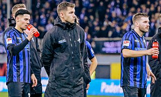 Die SCP-Akteure (v. l.) Raphael Obermair, Marvin Pieringer und Robert Leipertz werden in den kommenden Wochen kein Fußball spielen können. Vor allem Leipertz und Pieringer hat es schlimm erwischt. - Besim Mazhiqi Die SCP-Akteure (v. l.) Raphael Obermair, Marvin Pieringer und Robert Leipertz werden in den kommenden Wochen kein Fußball spielen können. Vor allem Leipertz und Pieringer hat es schlimm erwischt. - Besim Mazhiqi