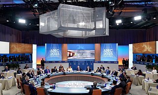 Die USA sind beim diesjährigen Apec-Gipfel in San Francisco Gastgeber. - Evan Vucci/AP Die USA sind beim diesjährigen Apec-Gipfel in San Francisco Gastgeber. - Evan Vucci/AP