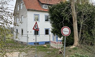 Dieses Haus an der Herforder Straße soll abgerissen werden. - Mike-Dennis Müller Dieses Haus an der Herforder Straße soll abgerissen werden. - Mike-Dennis Müller