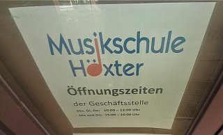 Die Musikschule Höxter ist im Haus der Volkshochschule am Möllinger Platz untergebracht. - Simone Flörke Die Musikschule Höxter ist im Haus der Volkshochschule am Möllinger Platz untergebracht. - Simone Flörke