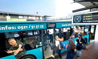 Geplant war die Ausweitung des Nahverkehrs in Gütersloh. Die schlechte Finanzlage der Stadt bringt die Mobilitätswende in Gefahr. - Andreas Frücht Geplant war die Ausweitung des Nahverkehrs in Gütersloh. Die schlechte Finanzlage der Stadt bringt die Mobilitätswende in Gefahr. - Andreas Frücht