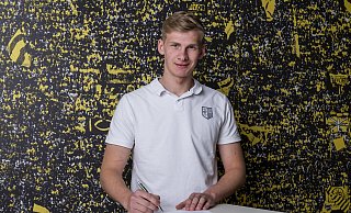 Bjarne Pudel wechselt zur U23 des BVB. - BVB/Alexandre Simoes Bjarne Pudel wechselt zur U23 des BVB. - BVB/Alexandre Simoes
