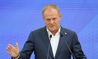 Polens Regierungschef Donald Tusk hat angekündigt, dass sich sein Land für die Ausrichtung der Olympischen Spiele bewerben will. - Pawel Supernak/PAP/dpa Polens Regierungschef Donald Tusk hat angekündigt, dass sich sein Land für die Ausrichtung der Olympischen Spiele bewerben will. - Pawel Supernak/PAP/dpa