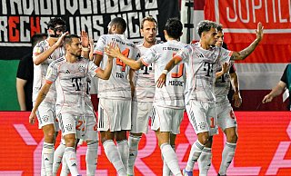 Der FC Bayern steht in der 2. Runde des DFB-Pokals. - Uwe Anspach/dpa Der FC Bayern steht in der 2. Runde des DFB-Pokals. - Uwe Anspach/dpa