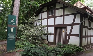 Im Innern des Fachwerkhauses befindet sich der Bülowbrunnen. Er versorgt das Gradierwerk mit Solewasser. - Heidi Froreich Im Innern des Fachwerkhauses befindet sich der Bülowbrunnen. Er versorgt das Gradierwerk mit Solewasser. - Heidi Froreich