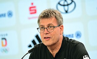 Thomas Weikert zieht am vorletzten Olympia-Tag Bilanz. - Sina Schuldt/dpa Thomas Weikert zieht am vorletzten Olympia-Tag Bilanz. - Sina Schuldt/dpa