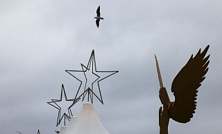 Nass und wolkig wird das Wetter vielerorts in den kommenden Tagen. (Archivfoto) - Christian Charisius/dpa Nass und wolkig wird das Wetter vielerorts in den kommenden Tagen. (Archivfoto) - Christian Charisius/dpa