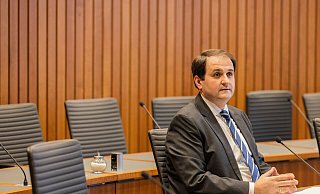 Nathanael Liminski, Chef der Staatskanzlei, äußerte sich am Freitag im U-Ausschuss. - dpa Nathanael Liminski, Chef der Staatskanzlei, äußerte sich am Freitag im U-Ausschuss. - dpa