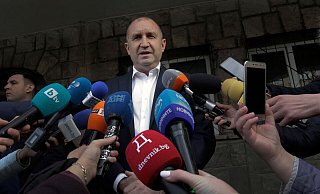 Der Präsident von Bulgarien: Rumen Radew. - Valentina Petrova/AP/dpa Der Präsident von Bulgarien: Rumen Radew. - Valentina Petrova/AP/dpa