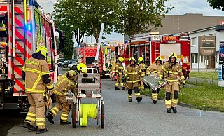 Großeinsatz für die Feuerwehr bei Claas in Paderborn. - Ralph Meyer Großeinsatz für die Feuerwehr bei Claas in Paderborn. - Ralph Meyer