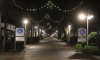 Während der Ausgangssperre ist auf der Herforder Straße in Bad Oeynhausen nichts los. - Ulf Hanke Während der Ausgangssperre ist auf der Herforder Straße in Bad Oeynhausen nichts los. - Ulf Hanke