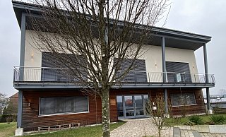 Das Firmengebäude des Unternehmer-Ehepaar Kampmann liegt in Borgholzhausen im Kreis Gütersloh. - Matthias Foede Das Firmengebäude des Unternehmer-Ehepaar Kampmann liegt in Borgholzhausen im Kreis Gütersloh. - Matthias Foede