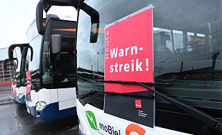 Die Bielefelder Stadtbahnen und die meisten Busse verkehren von Freitag bis Samstagmorgen nicht (Archivfoto). - BARBARA FRANKE Die Bielefelder Stadtbahnen und die meisten Busse verkehren von Freitag bis Samstagmorgen nicht (Archivfoto). - BARBARA FRANKE