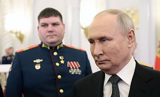 Russlands Präsident Wladimir Putin bei einer Zeremonie zur Ehrung der "Helden Russlands" in Moskau. - Valeriy Sharifulin / POOL / AFP Russlands Präsident Wladimir Putin bei einer Zeremonie zur Ehrung der "Helden Russlands" in Moskau. - Valeriy Sharifulin / POOL / AFP