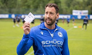 Mitch Kniat, hier im vergangenen Jahr auf dem Trainingsplatz in Kiens, wird einiges auf der Liste haben. - Oliver Krato Mitch Kniat, hier im vergangenen Jahr auf dem Trainingsplatz in Kiens, wird einiges auf der Liste haben. - Oliver Krato