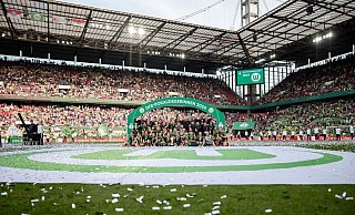 Immer wieder Köln: 2025 findet im Stadion in Müngersdorf zum 16. Mal das Endspiel um den DFB-Pokal statt. - Fabian Strauch/dpa Immer wieder Köln: 2025 findet im Stadion in Müngersdorf zum 16. Mal das Endspiel um den DFB-Pokal statt. - Fabian Strauch/dpa