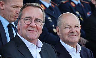 Scholz oder Pistorius? In der SPD ist eine Debatte über den richtigen Kanzlerkandidaten für die Bundestagswahl entbrannt. (Archivbild) - Christian Charisius/dpa Scholz oder Pistorius? In der SPD ist eine Debatte über den richtigen Kanzlerkandidaten für die Bundestagswahl entbrannt. (Archivbild) - Christian Charisius/dpa