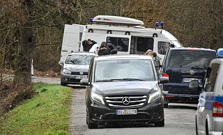 Spurensuche am Tatort in der Nähe der Müllverbrennungsanlage in Heepen. - Archivfoto: Christian Mathiesen Spurensuche am Tatort in der Nähe der Müllverbrennungsanlage in Heepen. - Archivfoto: Christian Mathiesen