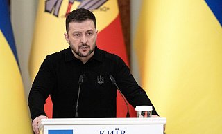 Der ukrainische Präsident Wolodymyr Selenskyj will mehr Zugriff auf die im Westen eingefrorenen Milliarden aus russischem Staatsvermögen. (Archivbild) - Eugen Kotenko/Ukrinform/dpa Der ukrainische Präsident Wolodymyr Selenskyj will mehr Zugriff auf die im Westen eingefrorenen Milliarden aus russischem Staatsvermögen. (Archivbild) - Eugen Kotenko/Ukrinform/dpa