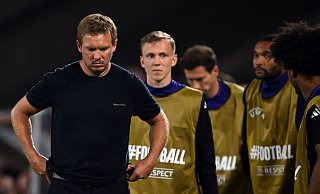 Die DFB-Elf rutscht nach der Niederlage in der Slowakei in der Weltrangliste ab. - Federico Gambarini/dpa Die DFB-Elf rutscht nach der Niederlage in der Slowakei in der Weltrangliste ab. - Federico Gambarini/dpa