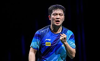 Spielt bald für den 1. FC Saarbrücken: Tischtennis-Olympiasieger Fan Zhendong. - Li Yahui/Xinhua/dpa Spielt bald für den 1. FC Saarbrücken: Tischtennis-Olympiasieger Fan Zhendong. - Li Yahui/Xinhua/dpa