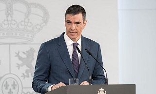 Pedro Sánchez ist ein scharfer Kritiker des militärischen Vorgehens von Israel in Gaza. (Archivfoto) - Diego Radamés/EUROPA PRESS/dpa Pedro Sánchez ist ein scharfer Kritiker des militärischen Vorgehens von Israel in Gaza. (Archivfoto) - Diego Radamés/EUROPA PRESS/dpa