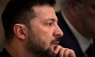 Selenskyj: Haben Atomwaffen verschenkt. (Archivbild) - Efrem Lukatsky/AP/dpa Selenskyj: Haben Atomwaffen verschenkt. (Archivbild) - Efrem Lukatsky/AP/dpa