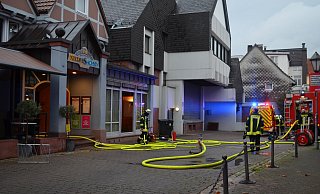 Im Frühstücksraum im Hotel Niedersachsen ist am Samstagmorgen ein Feuer ausgebrochen. - Nicole Niemann Im Frühstücksraum im Hotel Niedersachsen ist am Samstagmorgen ein Feuer ausgebrochen. - Nicole Niemann