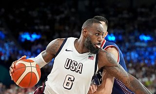 LeBron James und die US-Basketballer spielen um Gold. - Marcus Brandt/dpa LeBron James und die US-Basketballer spielen um Gold. - Marcus Brandt/dpa