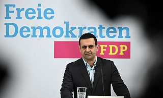 FDP-Generalsekretär Djir-Sarai ist zurückgetreten. - Sebastian Christoph Gollnow/dpa FDP-Generalsekretär Djir-Sarai ist zurückgetreten. - Sebastian Christoph Gollnow/dpa