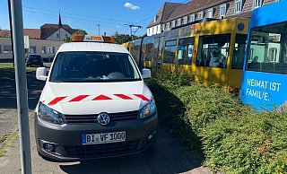 Wieder sorgte ein Unfall mit der Stadtbahn für Verkehrsstörungen und Zugausfälle. - Mike-Dennis-Müller Wieder sorgte ein Unfall mit der Stadtbahn für Verkehrsstörungen und Zugausfälle. - Mike-Dennis-Müller