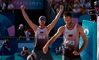 Für Ehlers und Wickler geht es am Samstagabend um Gold. - Robert F. Bukaty/AP Für Ehlers und Wickler geht es am Samstagabend um Gold. - Robert F. Bukaty/AP