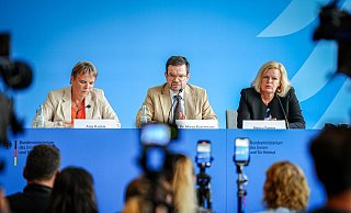 Die Ampel ist sich einig: Aus Solingen werden Konsequenzen gezogen - Kay Nietfeld/dpa Die Ampel ist sich einig: Aus Solingen werden Konsequenzen gezogen - Kay Nietfeld/dpa