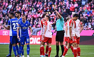 Wurde nach Rot gegen Darmstadt zwei Spiele gesperrt: Joshua Kimmich (M). - Tom Weller/dpa Wurde nach Rot gegen Darmstadt zwei Spiele gesperrt: Joshua Kimmich (M). - Tom Weller/dpa