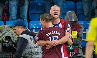 Erling Haaland und Norwegen düpierten die italienische Nationalmannschaft. - Lise Åserud/NTB/dpa Erling Haaland und Norwegen düpierten die italienische Nationalmannschaft. - Lise Åserud/NTB/dpa