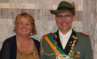 Marienloher Königspaar: Ulrich und Christa Gerken. - Frank Schallenberg Marienloher Königspaar: Ulrich und Christa Gerken. - Frank Schallenberg